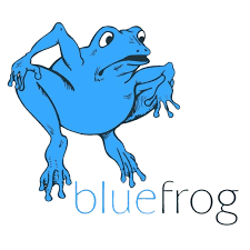 blue frog logo